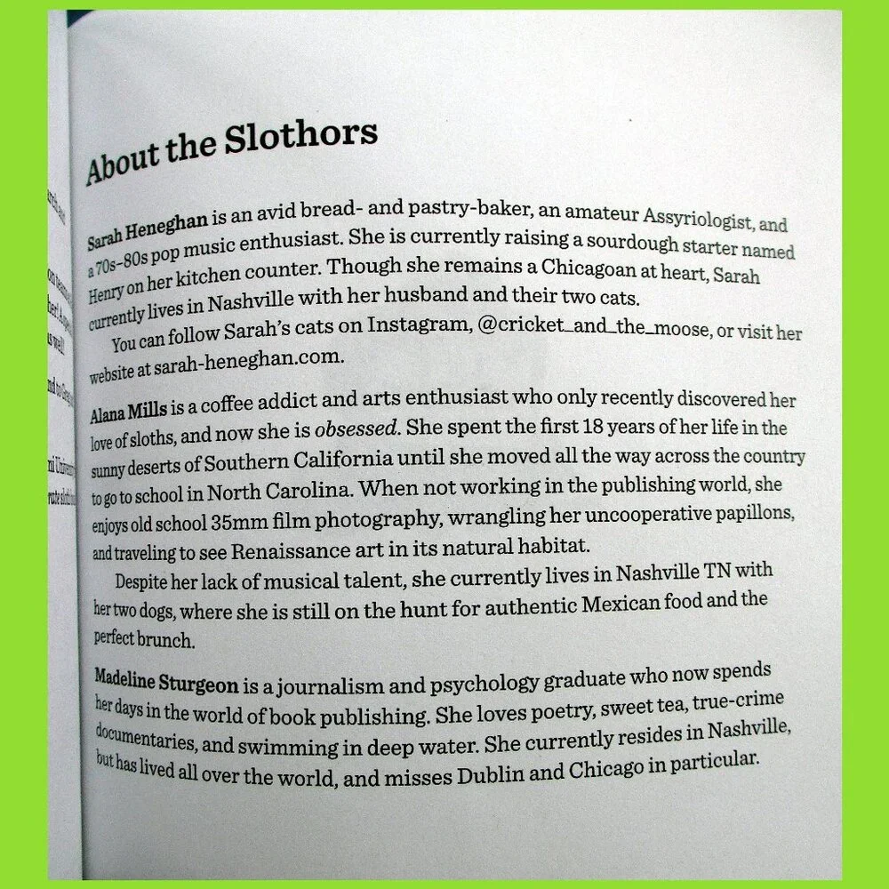Book: Life Lessons from a Sloth, by Heneghan, Mills, & Sturgeon - Picture 11 of 13
